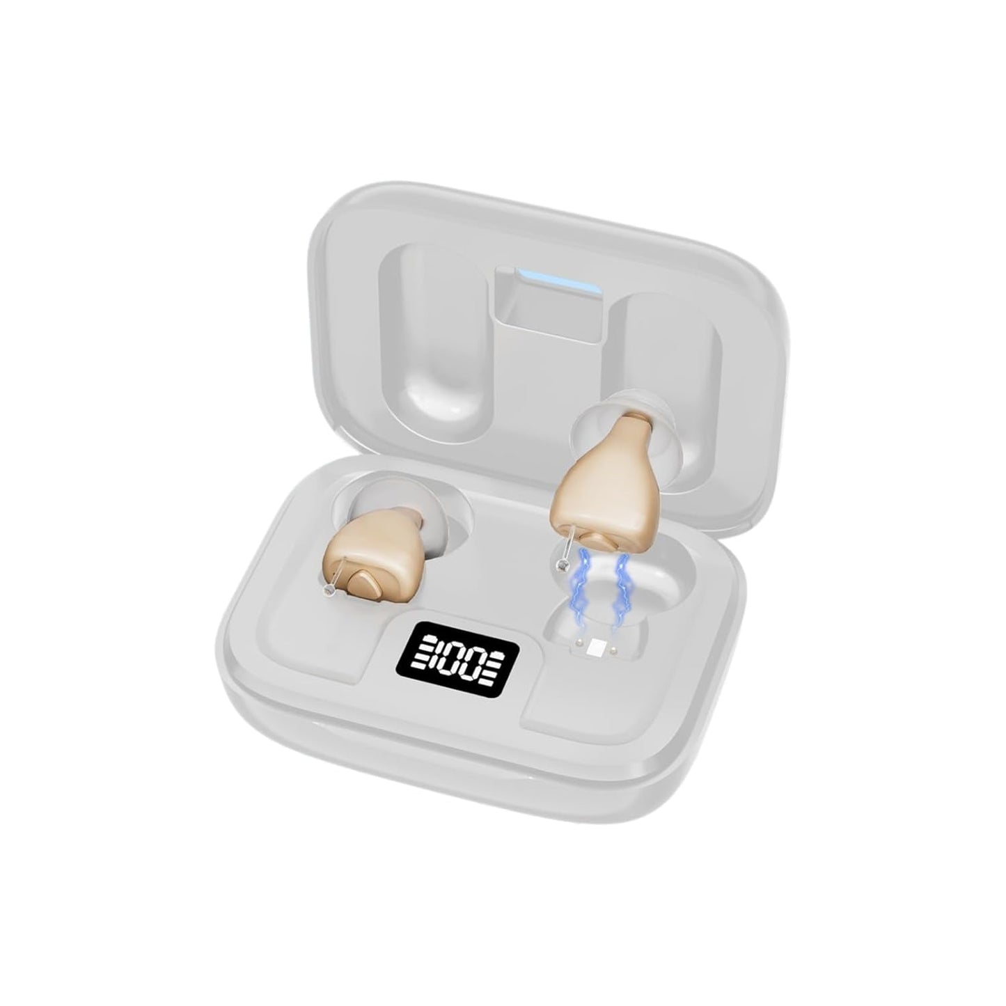 Invisible hearing amplifier