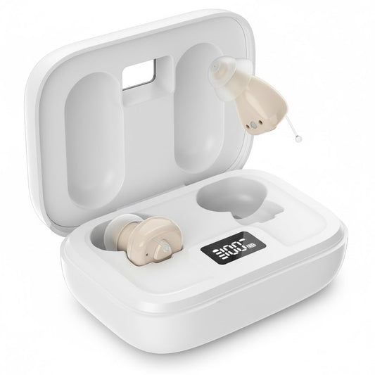 Invisible hearing amplifier