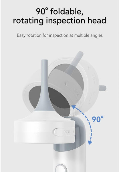 Digital Otoscope Camera with HD Display & LED Lights