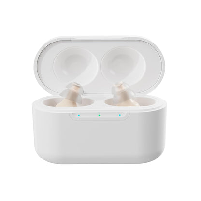 Invisible Hearing Amplifier – Noise Cancelling & USB Case