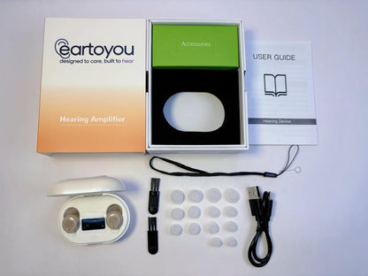 Rechargeable Hearing Amplifier – HD Noise Reduction