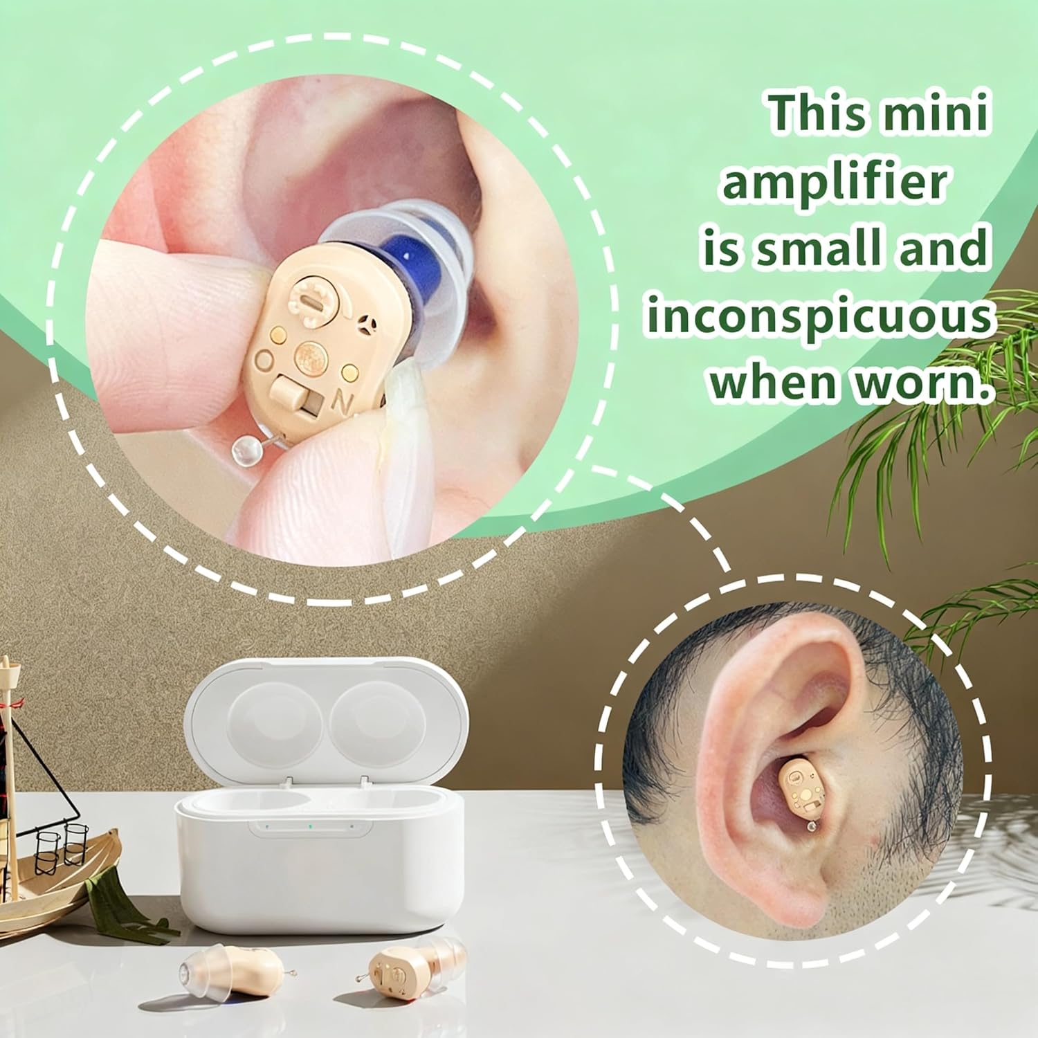 Invisible Hearing Amplifier